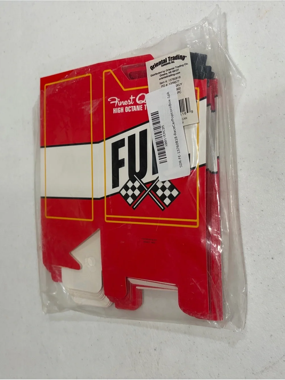 Kids Party Supplies Set - Racing Theme